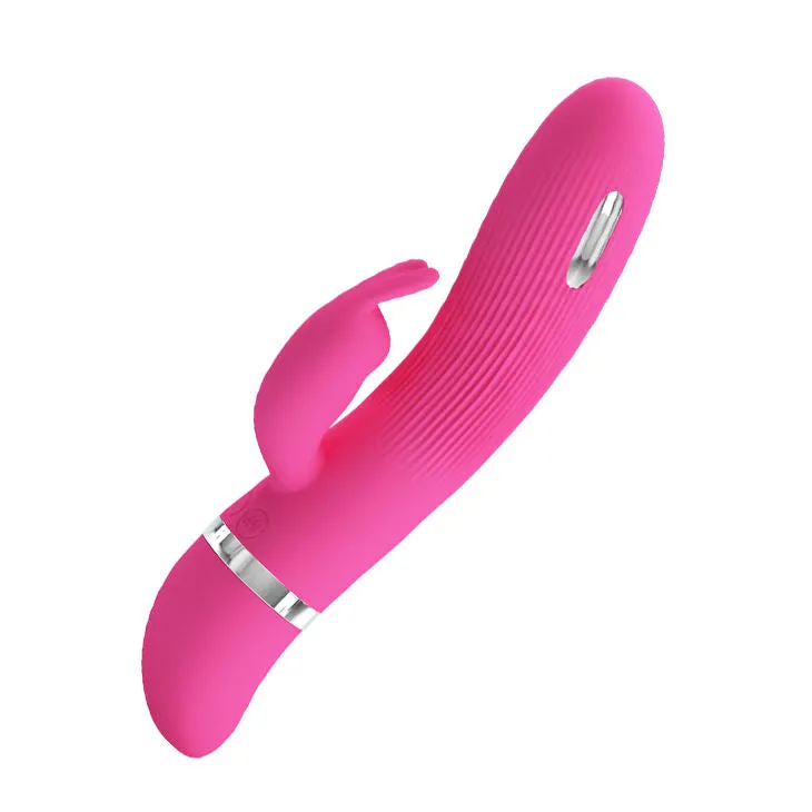 Vibromasseur Rabbit Flirtation Électrochoc - Pretty Love