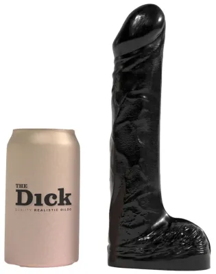 Gode LORENZO The Dick 19 x 5 cm Noir