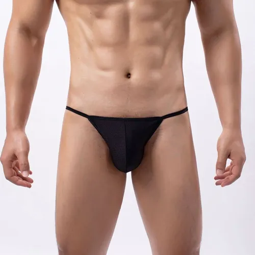 MenSexyWear Tanga SHOW BELLO Noir
