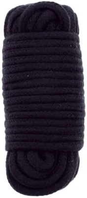 Corde Bondage Fine 10 m Noir