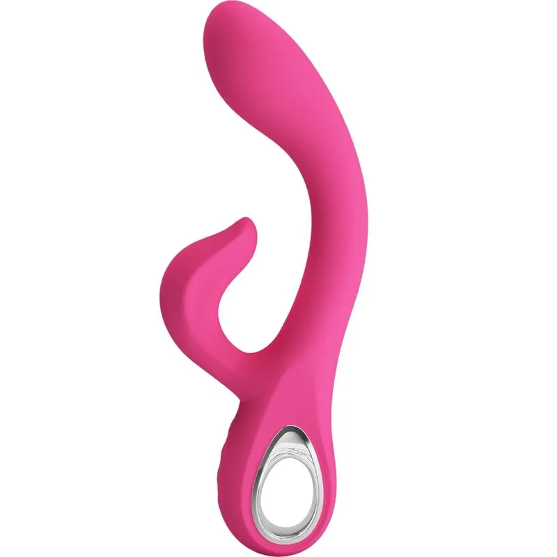 Vibromasseur Rabbit Pretty Love Double Stimulation Rose