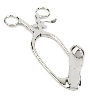 Speculum en métal BARR RECTAL Grand Format 7.5 x 9.5cm