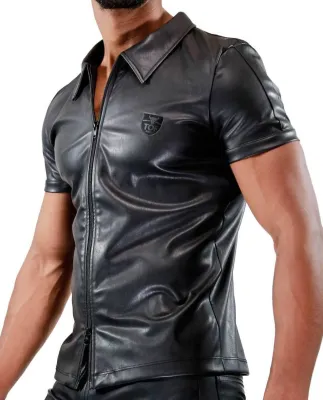 TOF Paris Chemise ZIPPED Noire