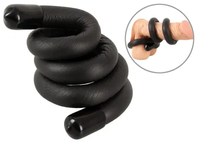 Anneau pénien ajustable BEND COCK Noir
