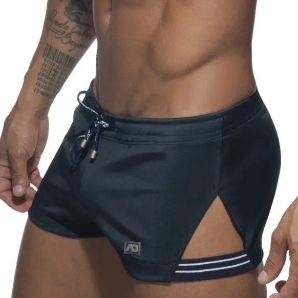 Short SIDE STRIPE Bleu marine