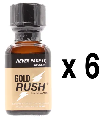 BGP Leather Cleaner MAXI GOLD RUSH 25ml x6