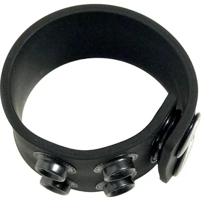 Ball Strap en Silicone Noir
