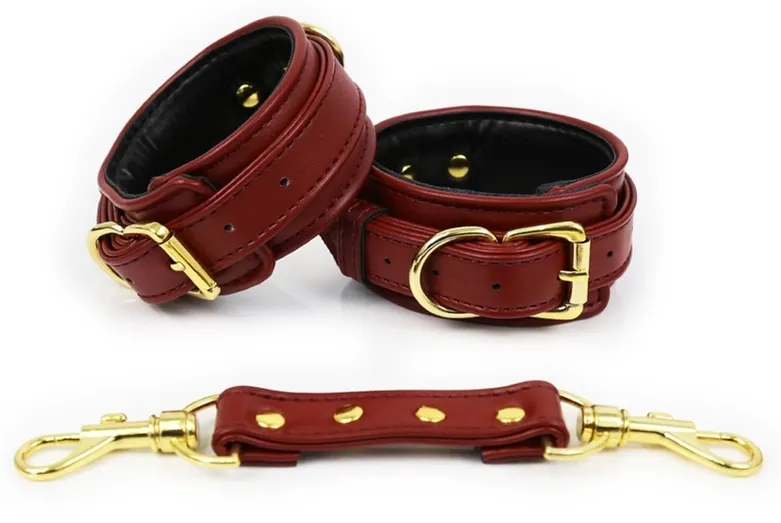 Menottes PIN LOCK Rouge foncé