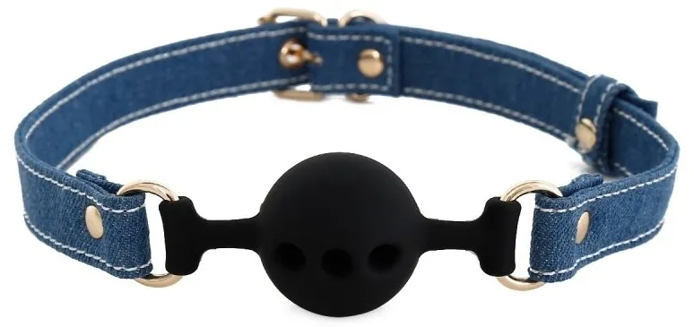 Bâillon-boule DENIMY 45mm