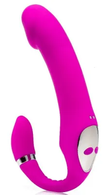 Vibromasseur THE SUPER TROOPER 12.5 x 3.6cm Rose