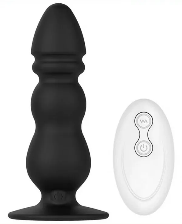 Plug Vibrant en silicone SHOCK X 11 x 3.5cm
