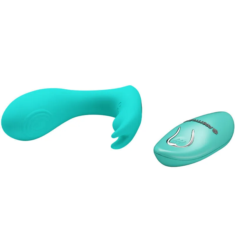 Vibromasseur Télécommandé Idabelle Bleu - Pretty Love