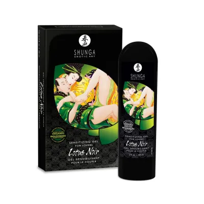Gel sensibilisant pour le couple Lotus Noir de Shunga -