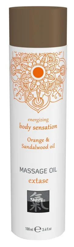Huile de massage Extase ORANGE 100mL