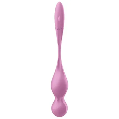 Boules de Geisha Vibrantes Love Birds 1 Rose - Satisfyer