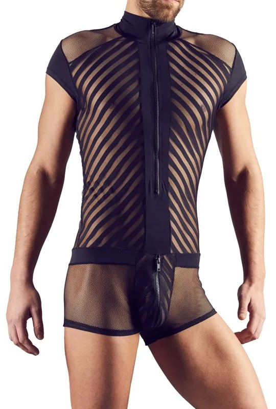 Svenjoyment Body sexy PLAYSUIT Noir