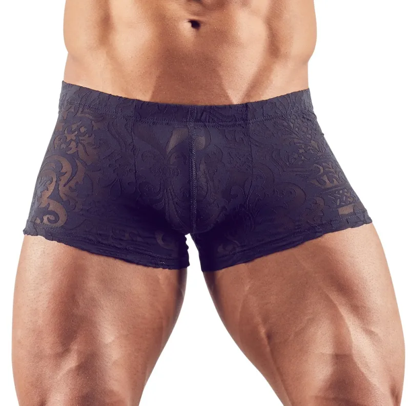 Svenjoyment Boxer Dentelle DEVOR Noir