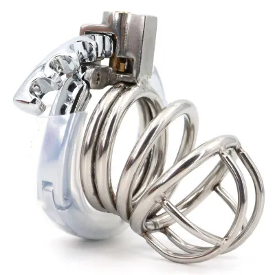 Cage de chasteté en métal RESTRIDICK 7 x 3.3cm