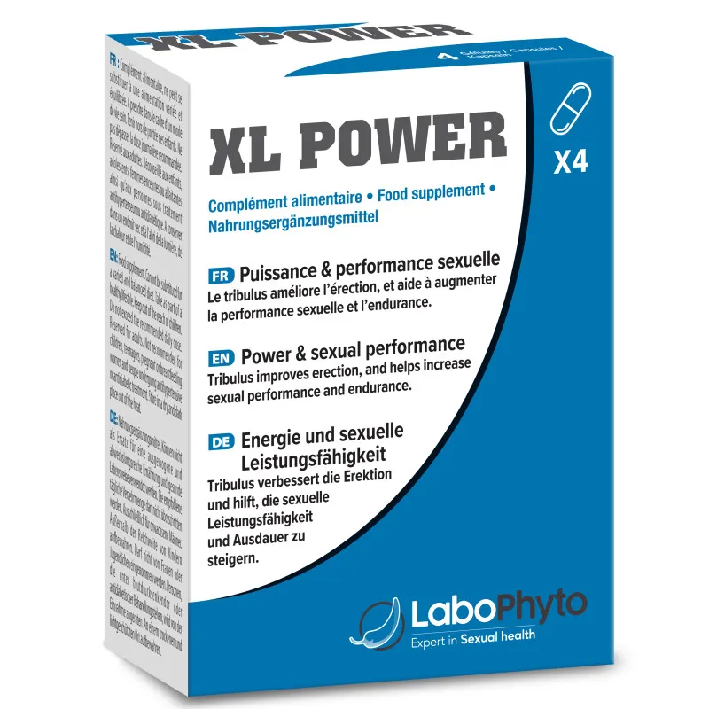 Stimulant Érection XL POWER 4 gélules