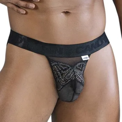 Jock-string Dentelle SELENIO Noir