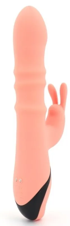 Vibro Rabbit THRUSTIES 13 x 3.8cm Saumon