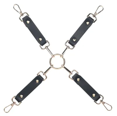 Hogtie MILAN Noir et Rouge