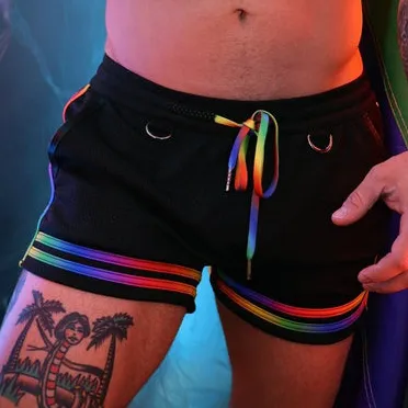 Short PURE PRIDE Breedwell Noir-Rainbow
