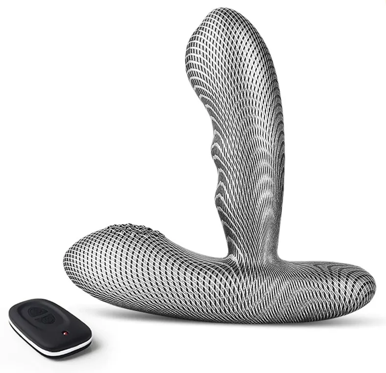 Stimulateur de prostate vibrant BODI 9 x 3cm Gris