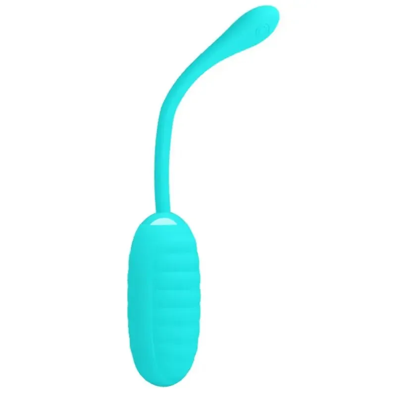 Oeuf Vibrant Rechargeable Bleu Turquoise - Pretty Love