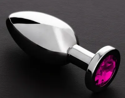 Plug Bijou anal BUTTY L 9 x 3.8cm Rose