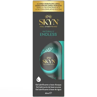 Gel lubrifiant à base d'eau Naturally Endless 80 ml - SKYN