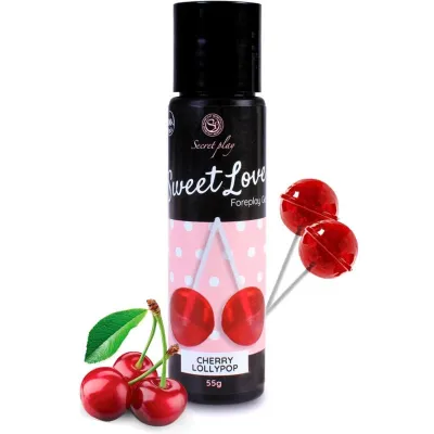 Lubrifiant comestible SWEET LOVE Cerise 60ml