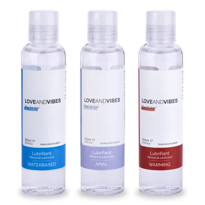 Trio de lubrifiants LOVE AND VIBES 150ml