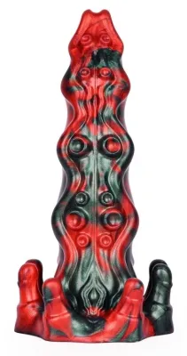 Gode Fantasy HORTARIX 19 x 5.5cm Noir et Rouge