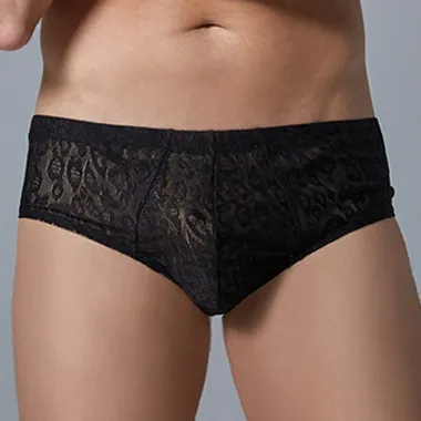 Shorty Dentelle LEOPARD Allure Noir