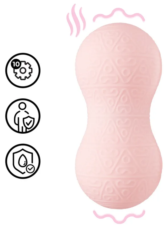 Loveline Stimulateur vibrant et chauffant MASSAGER VIBE 10 Vibrations