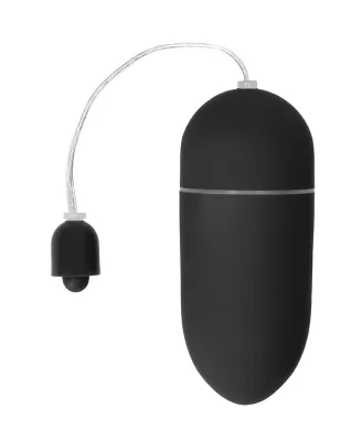 Oeuf vibrant sans fil VIBRATING EGG 8 x 3.5cm Noir