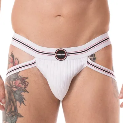 Barcode Berlin Jockstrap ZORAN Blanc