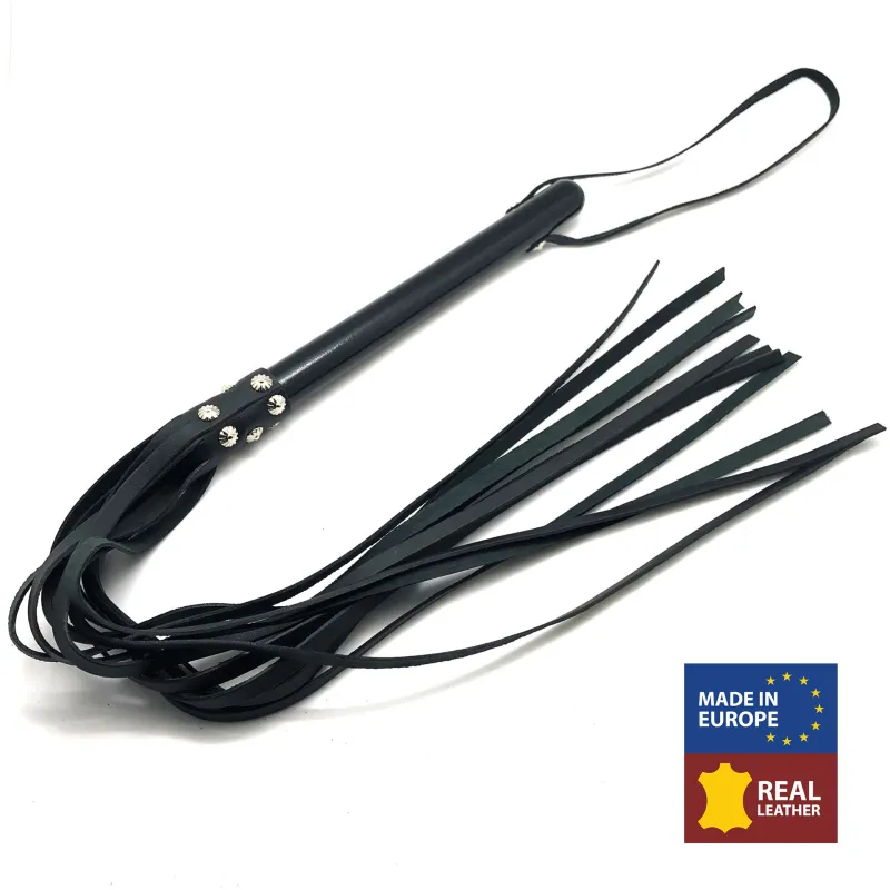 Martinet Cuir et Manche en Bois