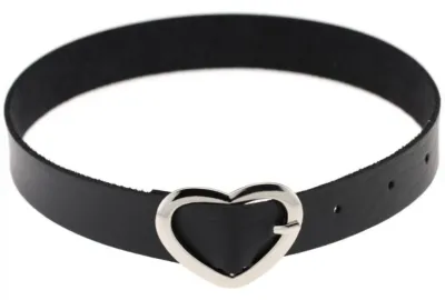 Ras de cou HEART ATTACH Noir