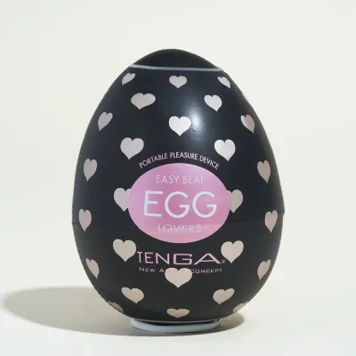 Tenga Egg : Oeuf petits coeurs - 5,5 cm