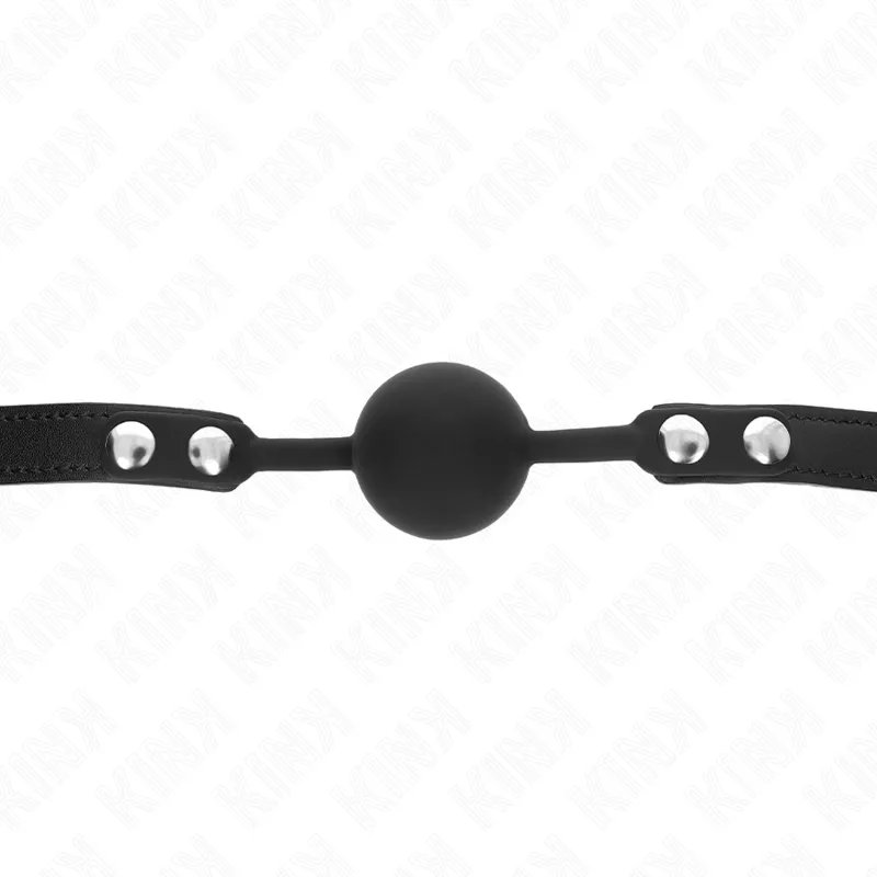 Gag boule en silicone 4 cm modèle 1 - Kink