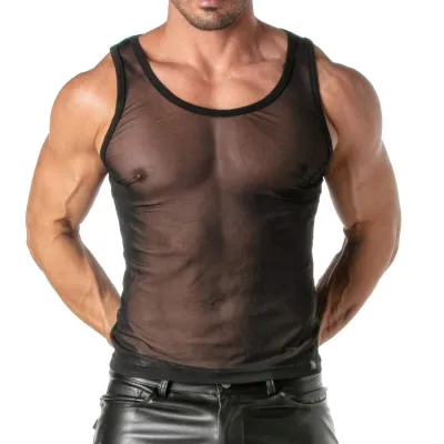 Débardeur MESH TANK TOP Noir