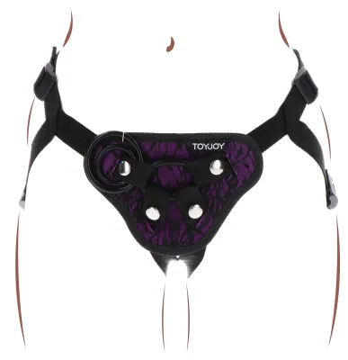 Harnais pour Gode ceinture STRAP-ON Get Real Violet