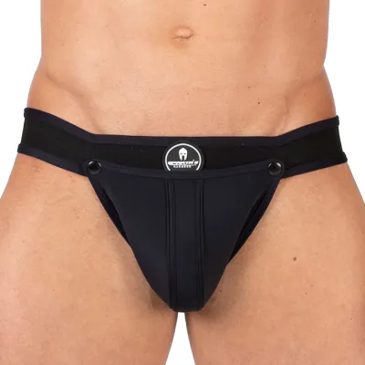 Sparta's Harness Jockstrap Néoprène SHELL Noir