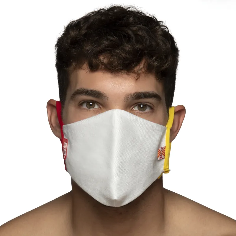 Masque en tissu Barcelona Blanc