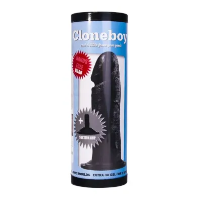 Kit de moulage CLONEBOY Gode noir + ventouse