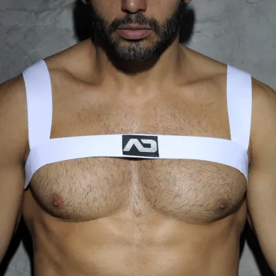 Harnais élastique Blanc