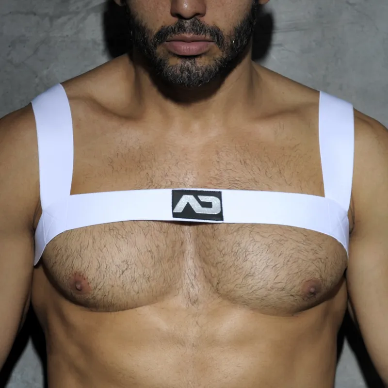 Harnais élastique Blanc