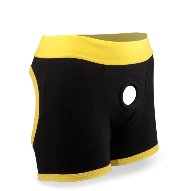 Short boxer sexy pour strap on Horny